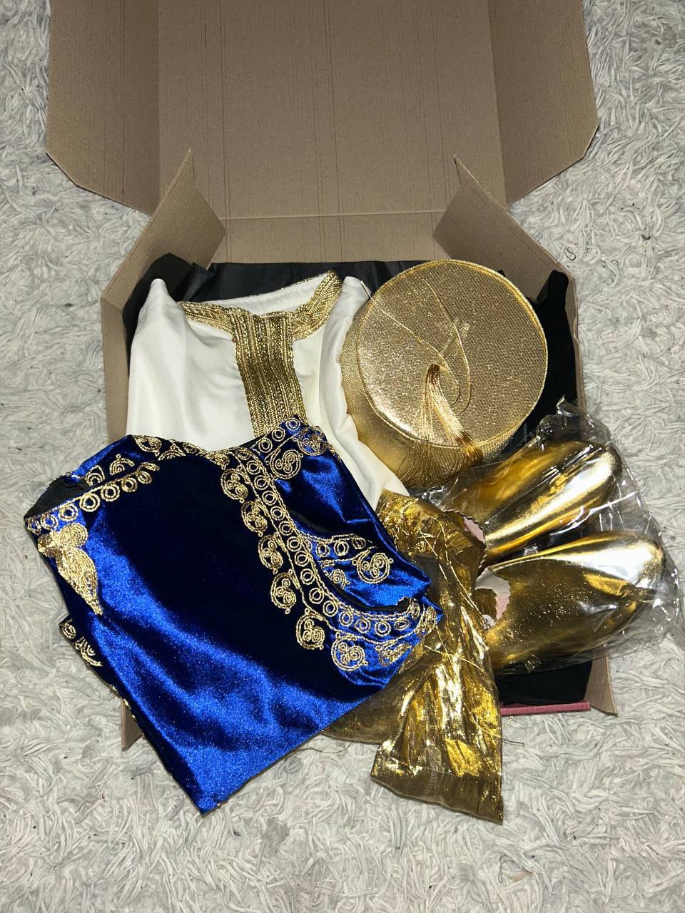 🎉🎁لباس عاصمي تقليدي 6 قطع  للأطفال من 3 أشهر الى 8 سنوات 👶